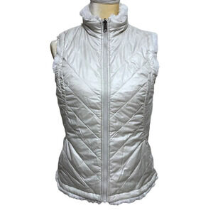 Nicole Miller NWOT Reversible Vest Jacket Women S